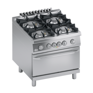 K4MCUS10FF | Aragaz profesional pe gaz