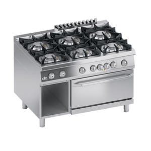 K4MCUS15FF | Aragaz profesional pe gaz