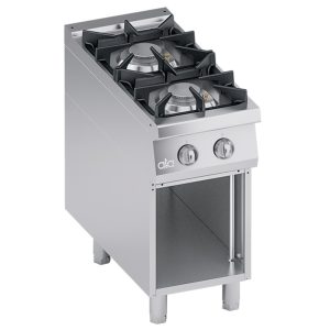 Aragaz profesional 2 ochiuri pe gaz ATA K4GCUS05VV