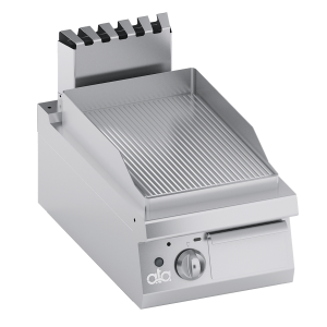 ATA C2GFR05TT – fry-top pe gaz, placă striată, ½ modul, de banc