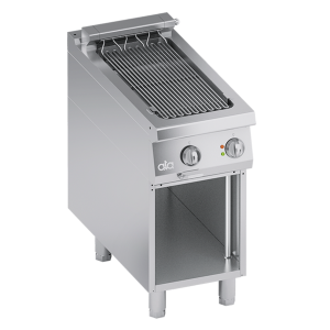 ATA K4EGDP05VV – grătar electric cu încălzire directă, ½ modul, cu suport