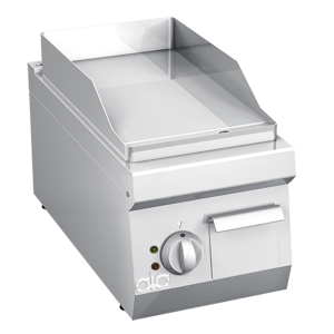 ATA K6EFL05TT – fry-top electric, placă netedă, ½ modul, de banc