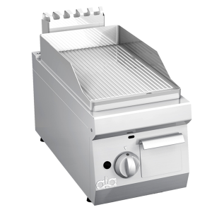 ATA K6GFR05TT – fry-top pe gaz, placă striată, ½ modul, de banc