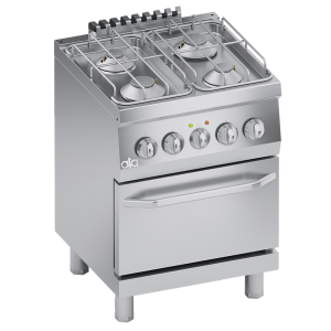 ATA K6MCU10FF – aragaz pe gaz, 4 arzătoare, cu cuptor electric