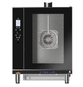 Cuptor pe gaz COMBI LCD digital 10 nivele GN 1/1 | Vesta 0G1011T