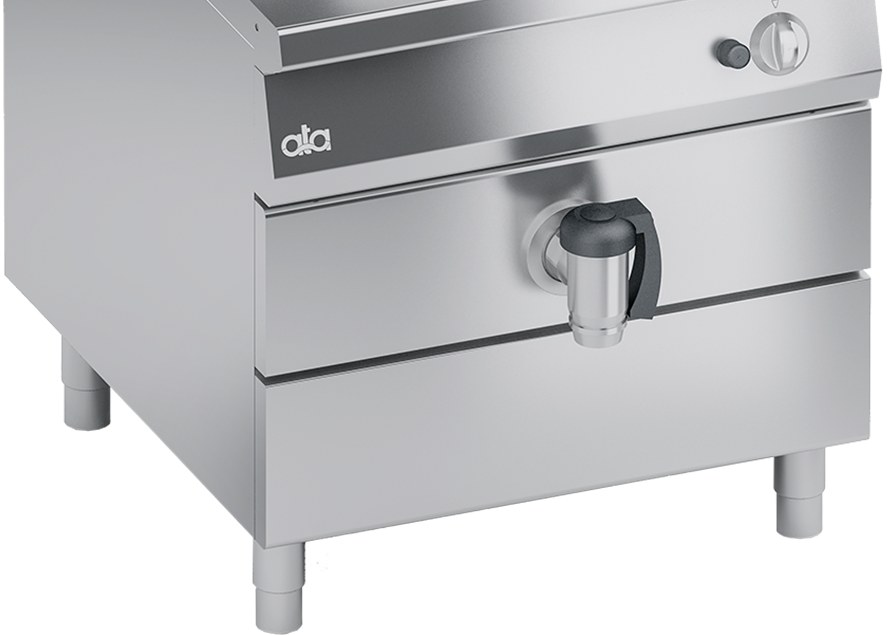 ATA K4GPDS1011 – marmită pe gaz cu încălzire directă, 100 l 8 Marmită pe gaz ATA K4GPDS1011 – detaliu cu panoul de comandă