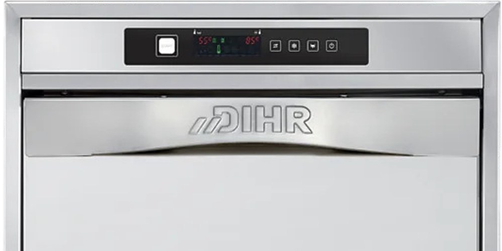 Dihr LP1 S5 Plus – mașină profesională de spălat oale și tăvi 5 Mașină de spălat oale și tăvi Dihr LP1 S5 Plus – detaliu cu panoul de comandă
